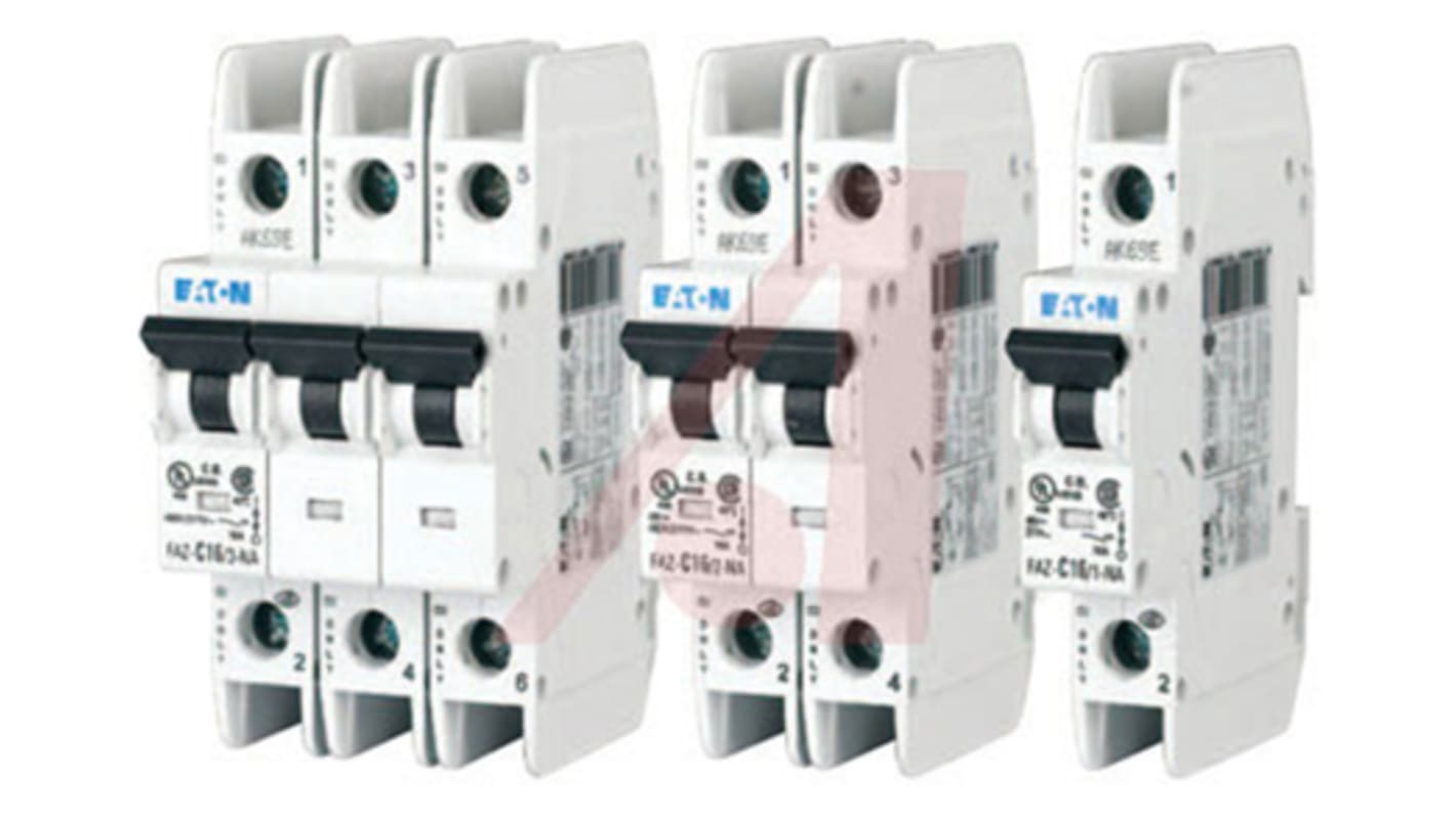 Eaton MCB Leitungsschutzschalter Typ C, 3-polig 25A 240 → 415V, Abschaltvermögen 10 kA xEffect