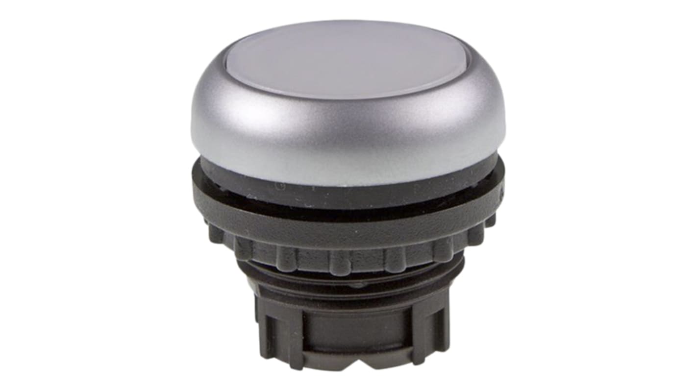 Eaton M22 Series White Momentary Push Button Head, 22mm Cutout, IP67