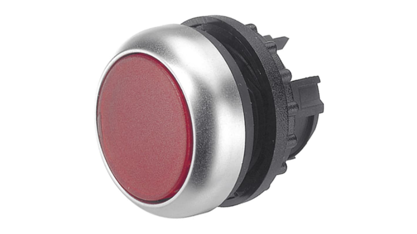 Tête de bouton poussoir Eaton, M22 Rouge, Ø découpe 22mm, Momentané