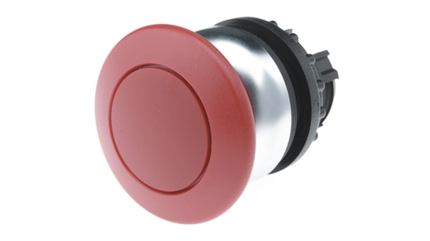 Cabezal de pulsador Eaton serie RMQ Titan M22, Ø 22mm, de color Rojo, Momentáneo, IP67