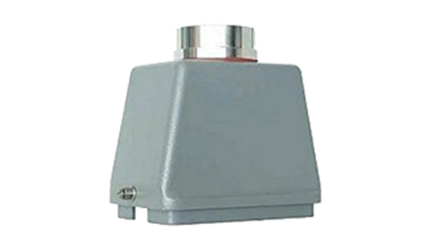 Carcasa para conector industrial con entrada superior HARTING serie Han B tamaño 48B, con rosca PG42