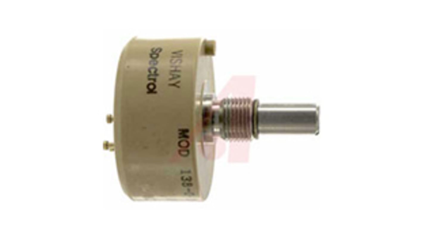 Vishay 1kΩ Rotary Potentiometer 1-Gang Bushing Mount, 138-0-0-102