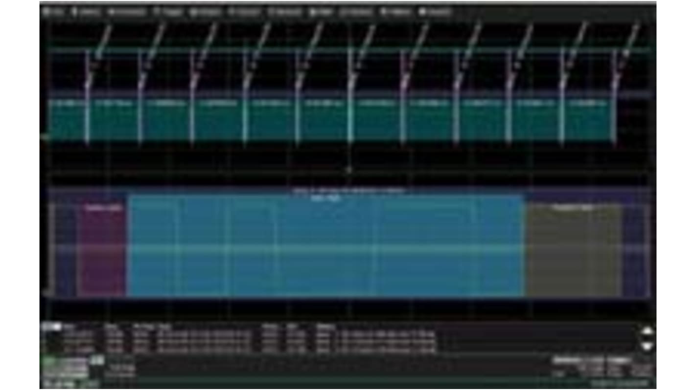 Teledyne LeCroy oszcilloszkóp modul WS10-MANCHESTERBUS D, Manchester dekódolás, használható:(WS10 sorozat)-hoz,