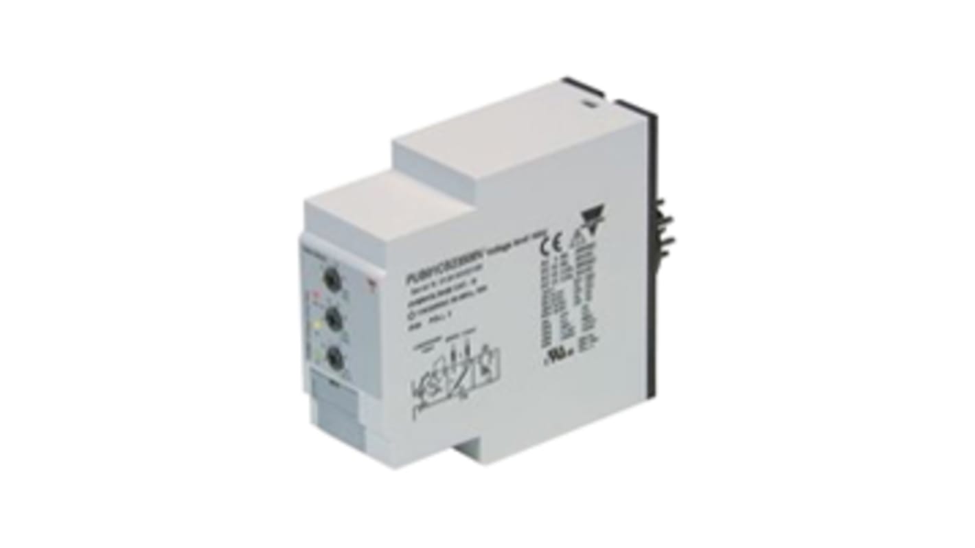 Temporizador multifunción Carlo Gavazzi, 24 → 240V ac/dc, 8A, 4 contactos, DPDT, tempo. 0.1 s → 100h