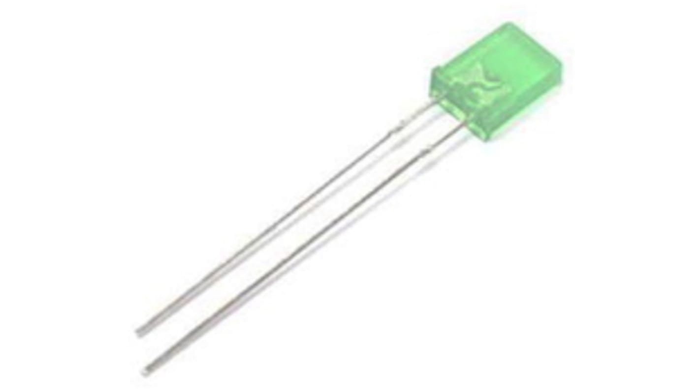 LED Verde Kingbright, PCB, 2,5 V, Rettangolare