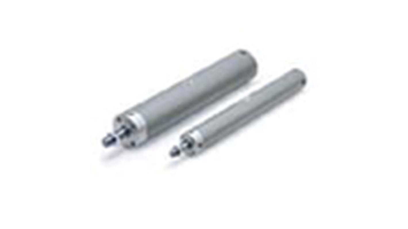 SMC Pneumatic Piston Rod Cylinder - 20mm Bore, 100mm Stroke, CDG1 Series, Double Acting