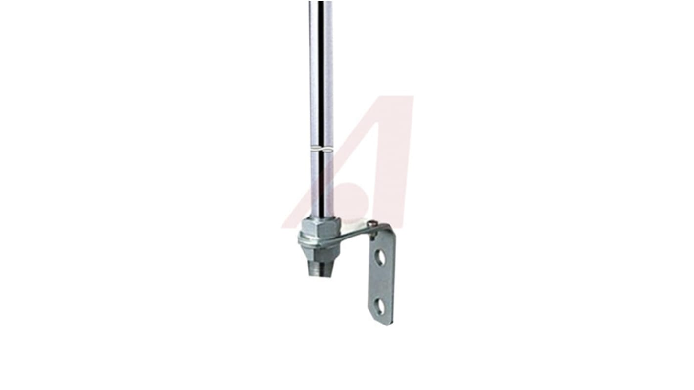 Patlite ST-1000MM Support Tube with Bracket Mounting Pole and Bracket for use with LME, SE, ST Series