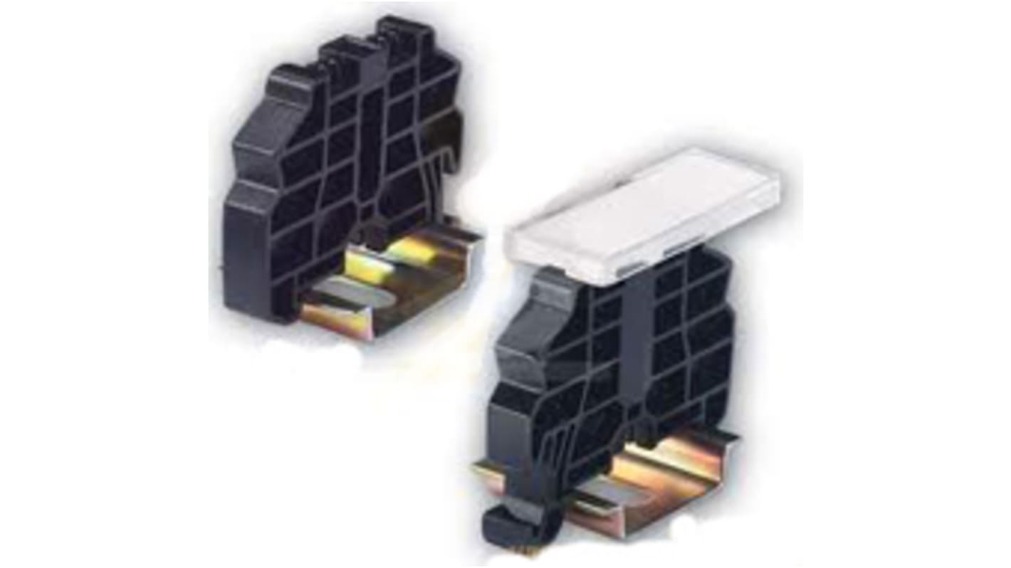 Wieland WEF 1 BS /35 Series End Cover for Use with DIN Rail Terminal Blocks with Screw Connection