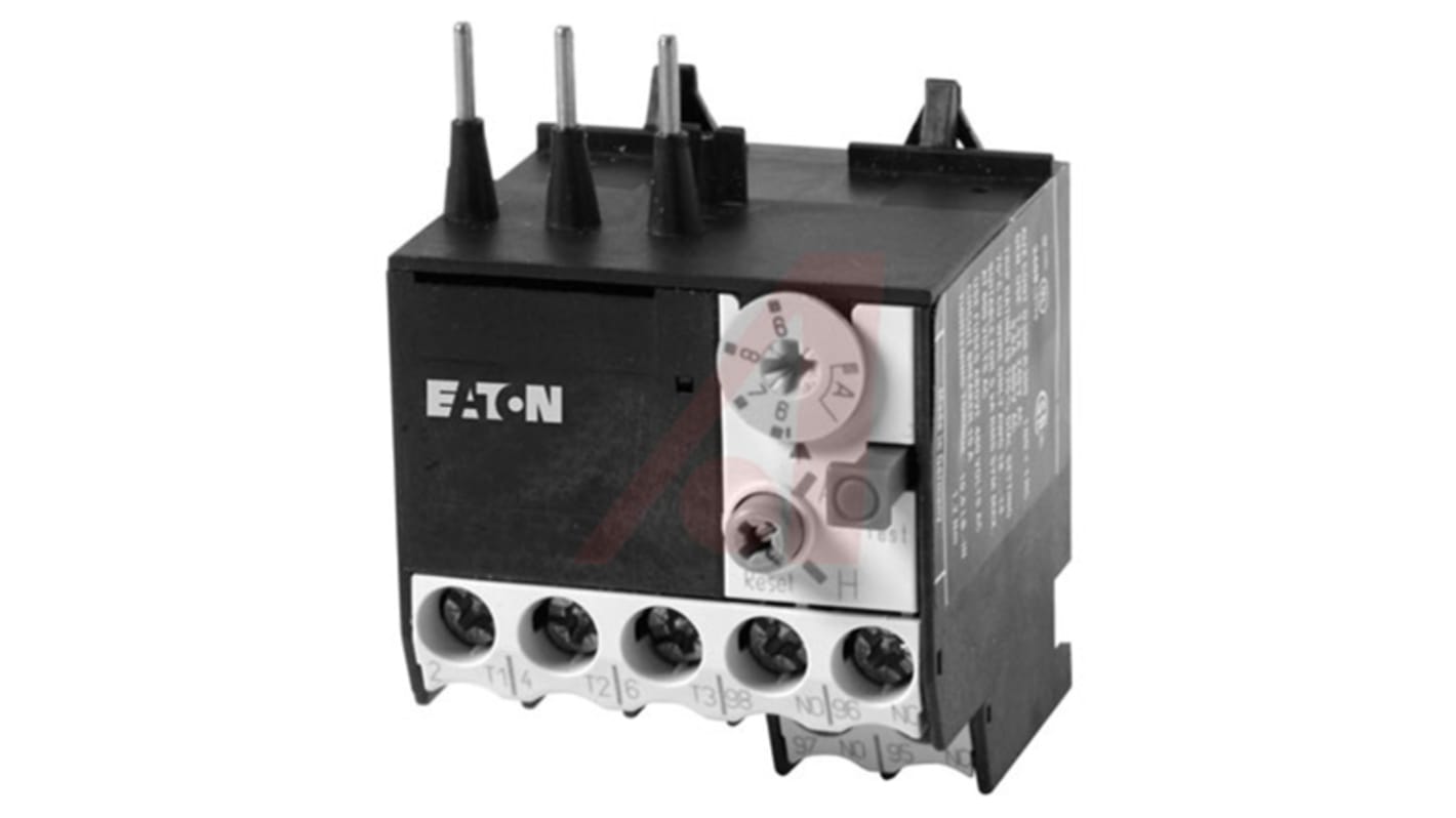 Eaton XTOM Overload Relay 1NO + 1NC, 12 A F.L.C, 10 A Contact Rating, 2.6 W, 3P