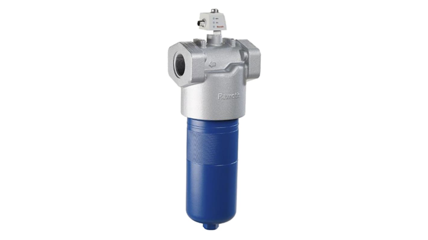 Bosch Rexroth 350 series 350bar 1.5in Hydraulic Filter, 198L/min max, 10μm filtration size