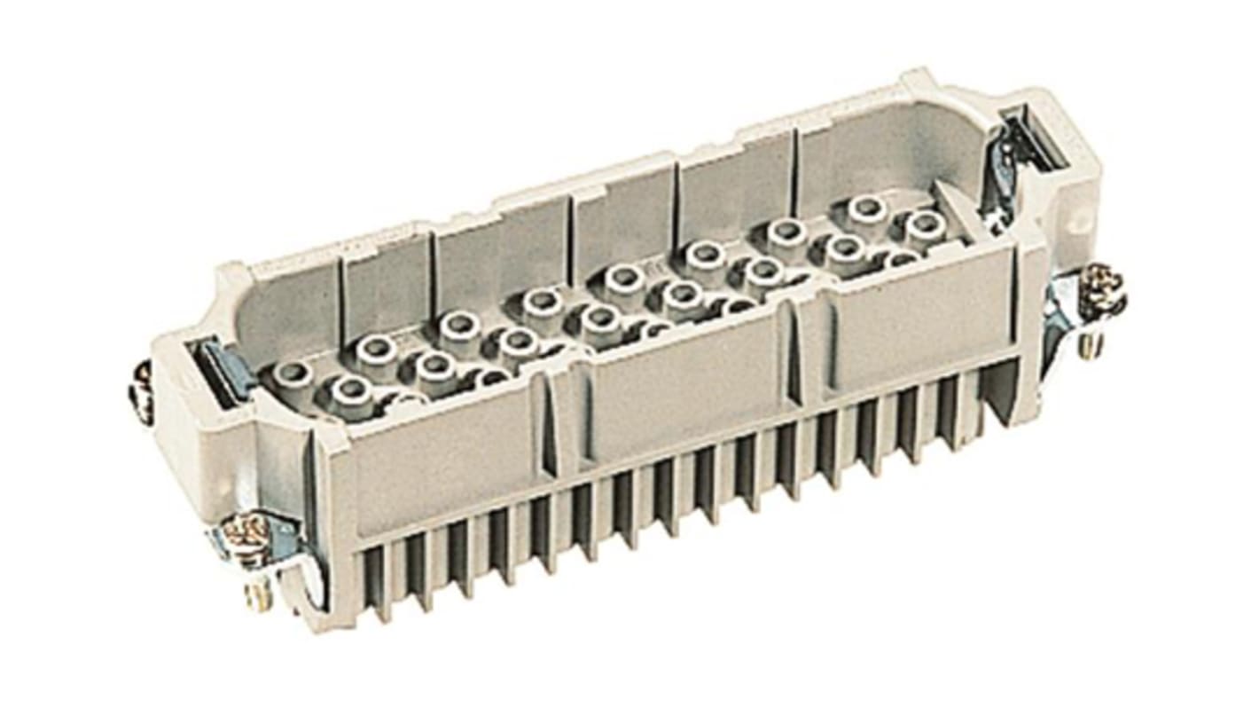 Embout de connecteur HARTING série Han D HMC, 64 contacts , 10A, Mâle