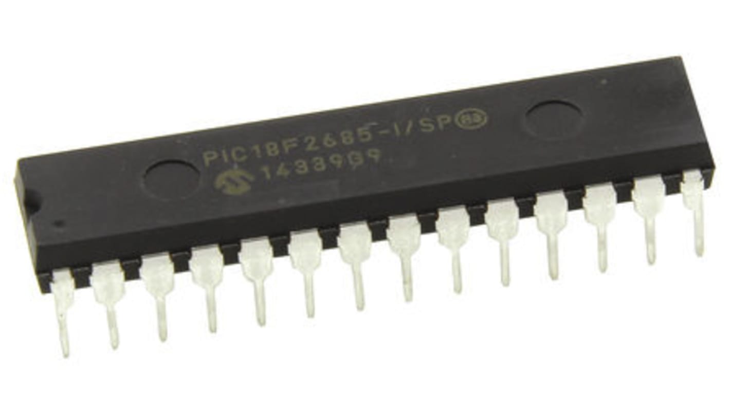 Microchip Mikrocontroller PIC18F PIC 8bit THT 96 KB SPDIP 28-Pin 40MHz 3328 kB RAM