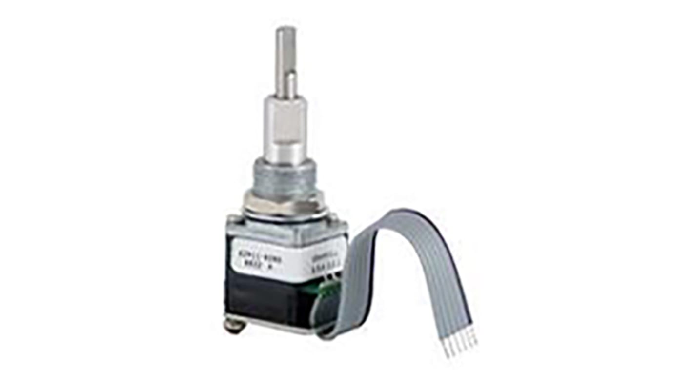 Grayhill 5V dc Optical Encoder with a 6.35 mm Flat Shaft, Panel Mount, Pin