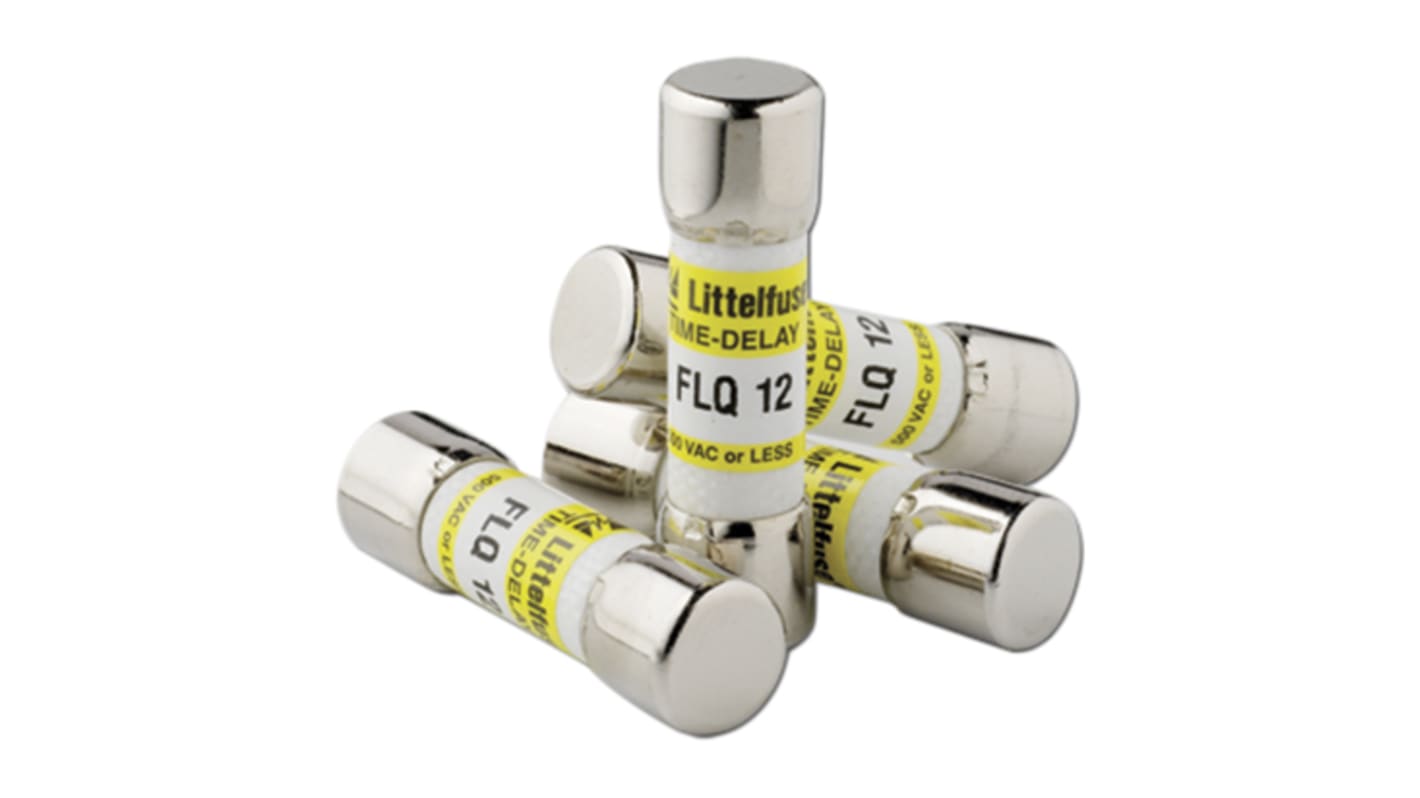 Littelfuse 250mA T Melamine Cartridge Fuse, 10 x 38mm