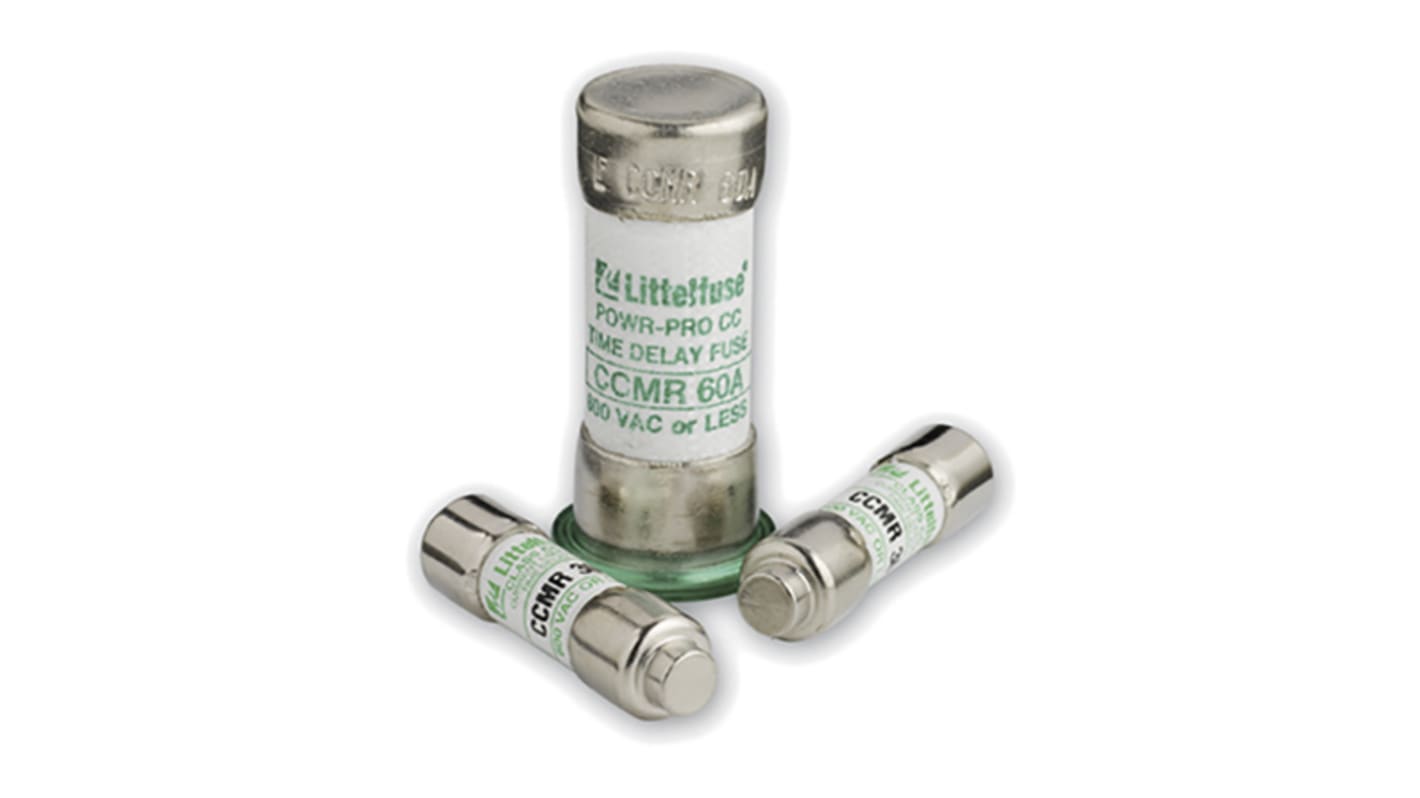 Littelfuse 20A T Cartridge Fuse, 10 x 38mm