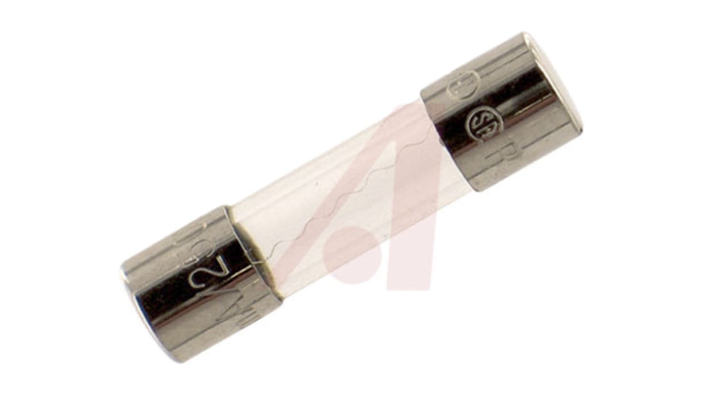 Littelfuse 500mA F Glass Cartridge Fuse, 5 x 20mm