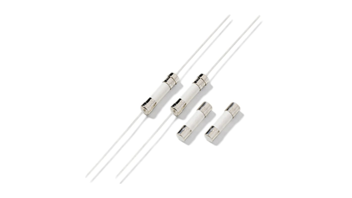 Littelfuse 500mA F Ceramic Cartridge Fuse, 5 x 20mm