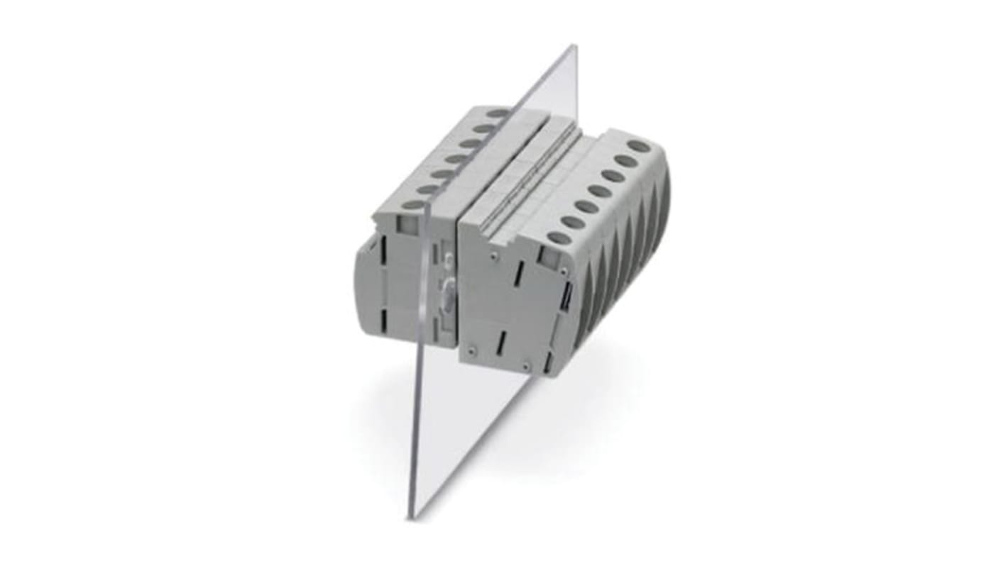 Phoenix Contact 7.62mm Pitch 3 Way Right Angle Pluggable Terminal Block, Header, Through Hole, Solder Termination