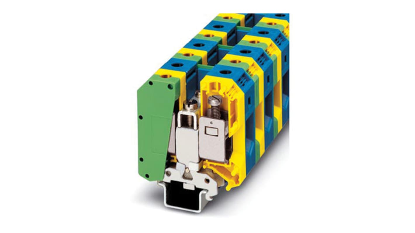 Phoenix Contact CK2.5-ED-1.50ST AU Series DIN Rail Terminal Block