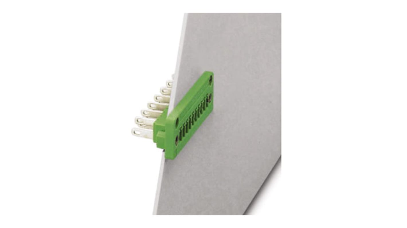 1829400 | Phoenix Contact 3.81mm Pitch 9 Way Pluggable Terminal Block ...