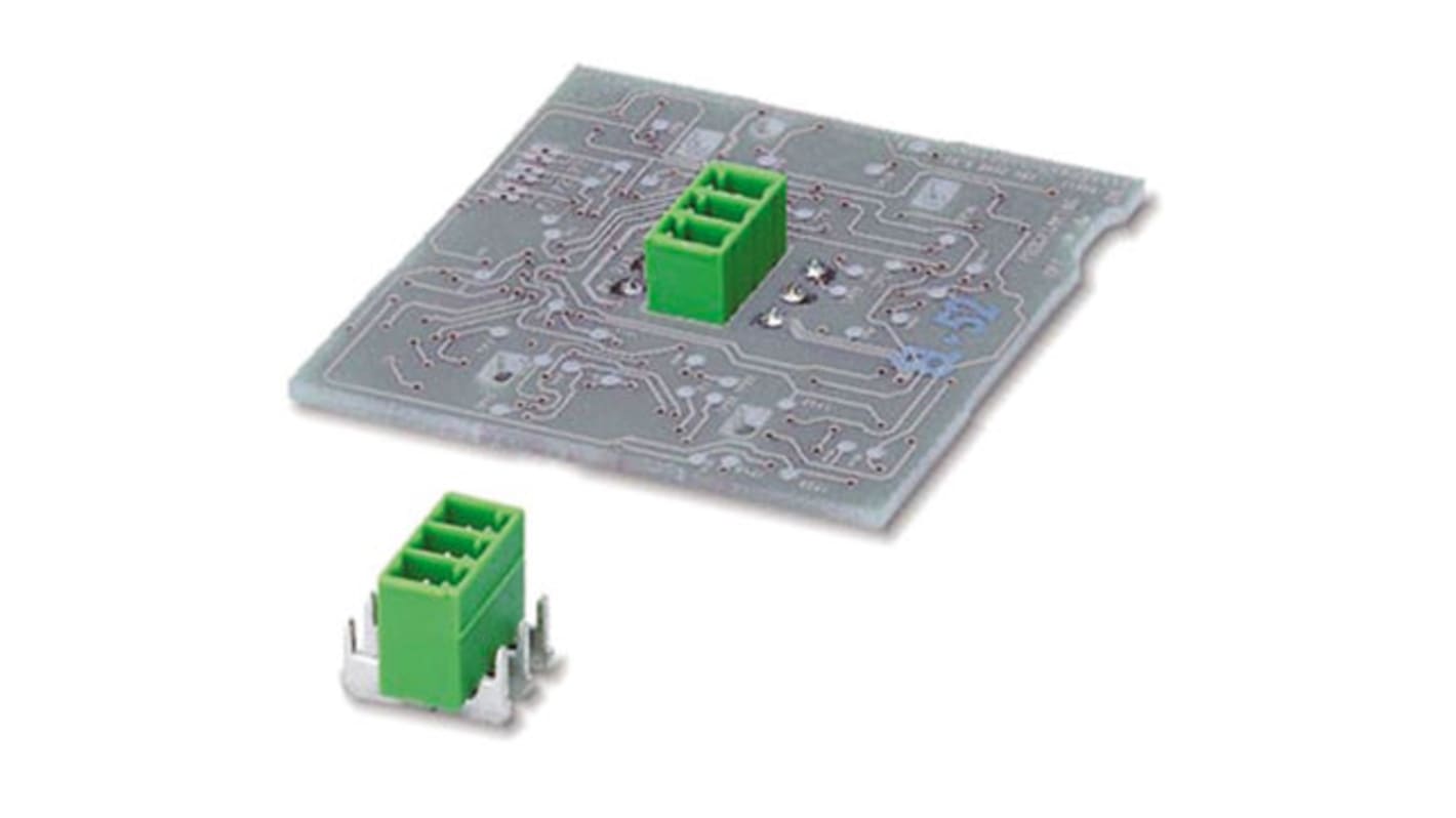 Conector macho para PCB Phoenix Contact serie MCV 1.5/12-G-5.08 de 12 vías, paso 5.08mm, para soldar