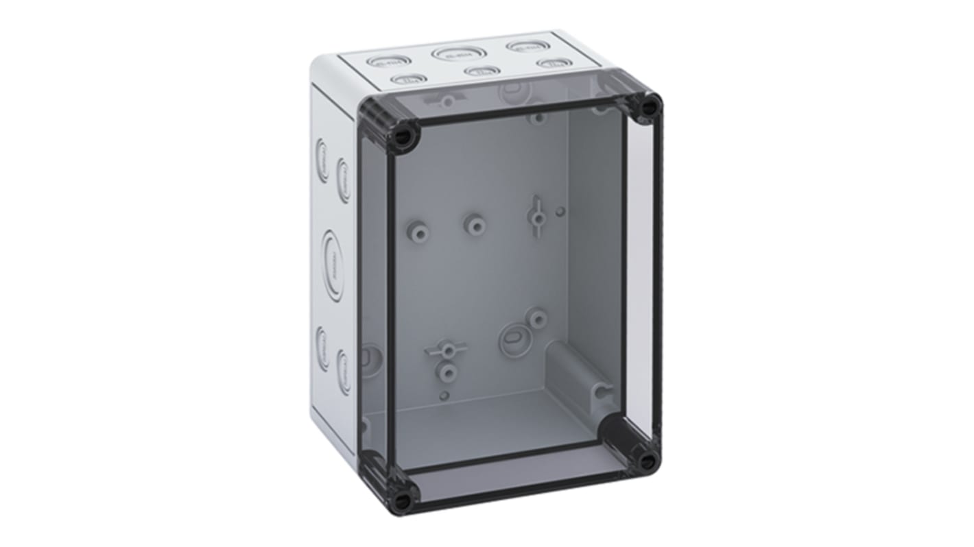 Spelsberg TK PC Series Grey Polycarbonate Enclosure, IP66, 111 x 180 x 130mm