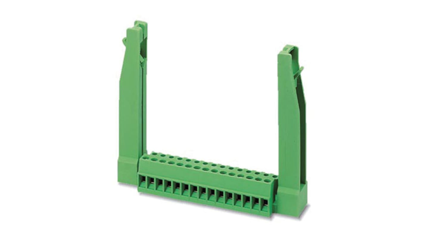 1824191 | Phoenix Contact 5.08mm Pitch 9 Way Pluggable Terminal Block ...