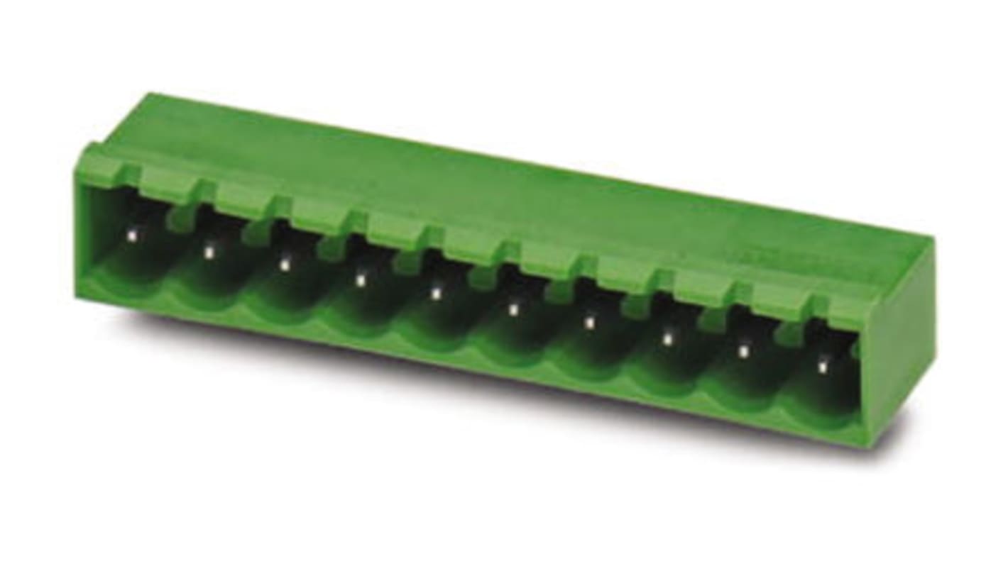 Phoenix Contact 5.08mm Pitch 19 Way Pluggable Terminal Block, Header, Solder Termination