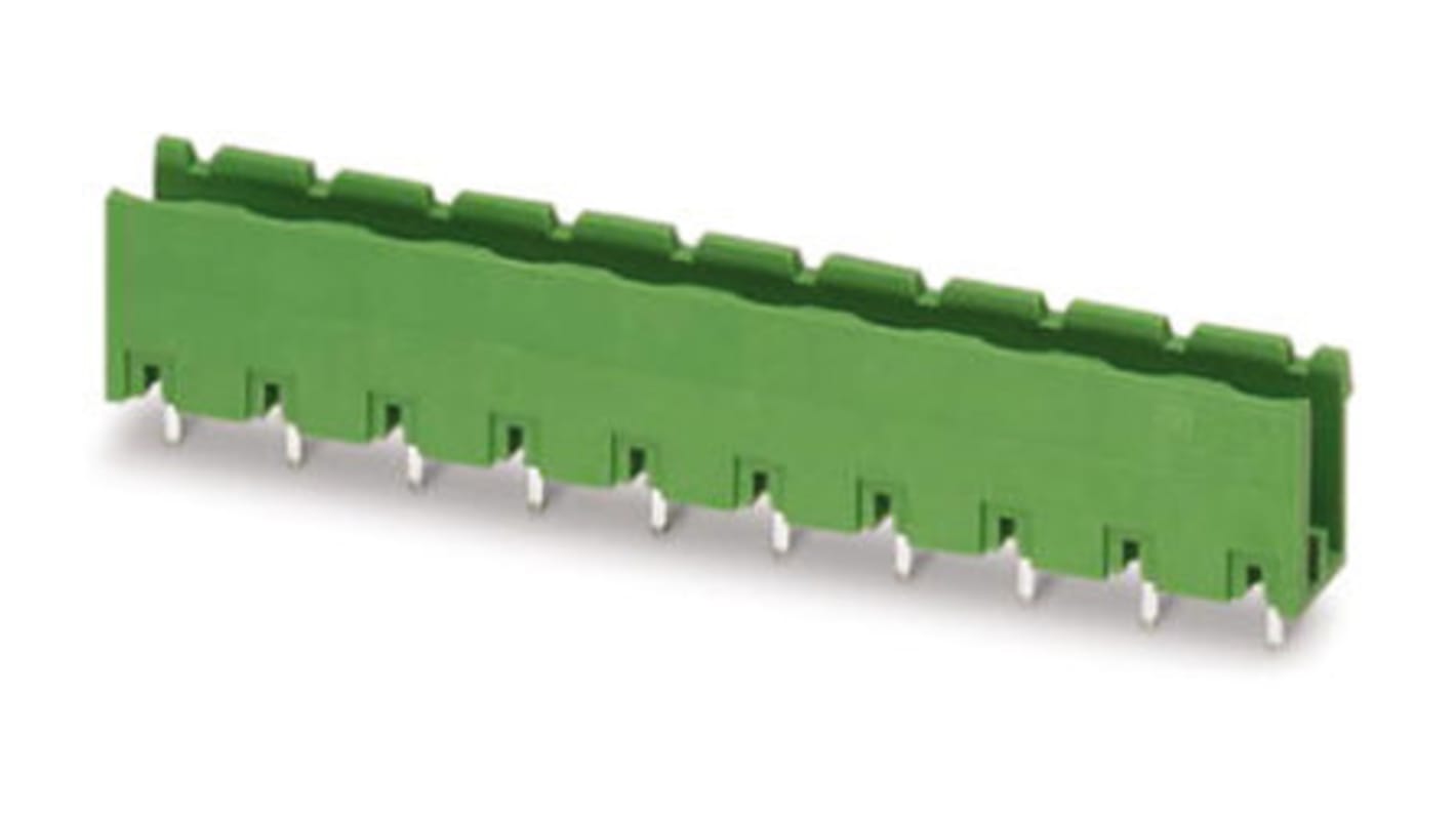 Borne enchufable para PCB Phoenix Contact serie GMSTBV 2.5/11-G de 11 vías, paso 7.5mm, para soldar