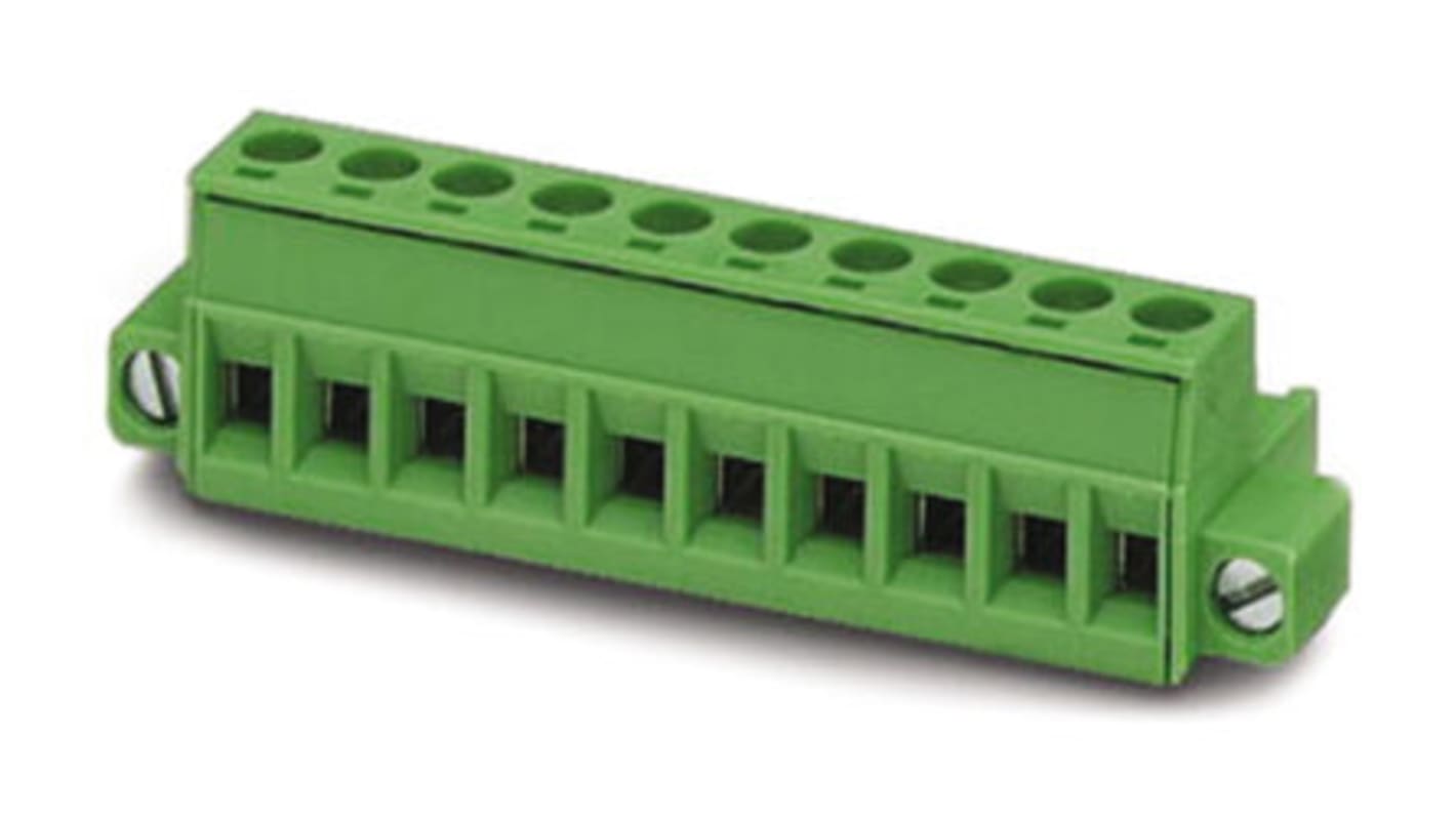 Phoenix Contact 5.08mm Pitch 19 Way Pluggable Terminal Block, Plug, Screw Termination