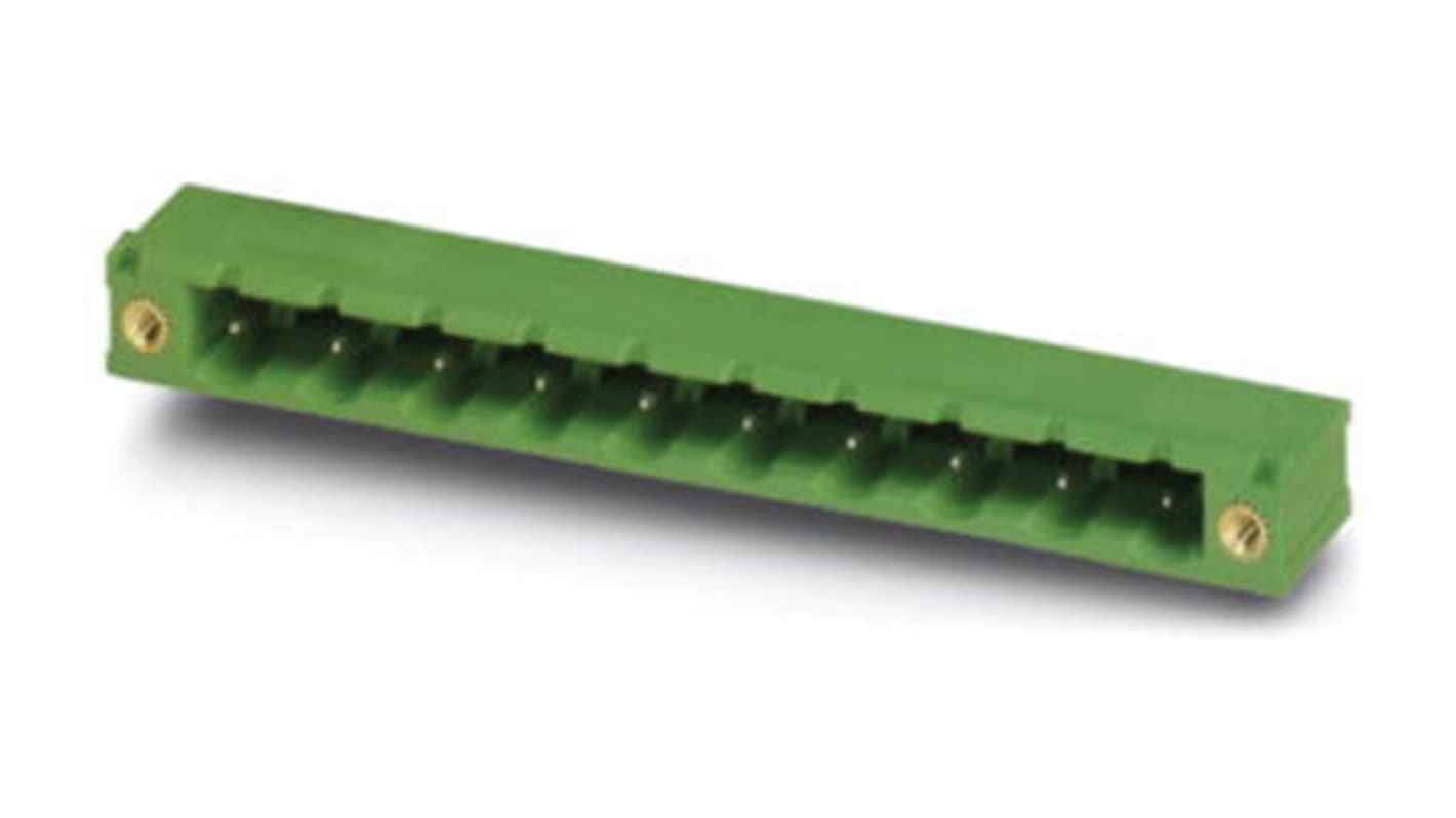 File di contatti PCB Phoenix Contact, 10 vie, passo 3.5mm