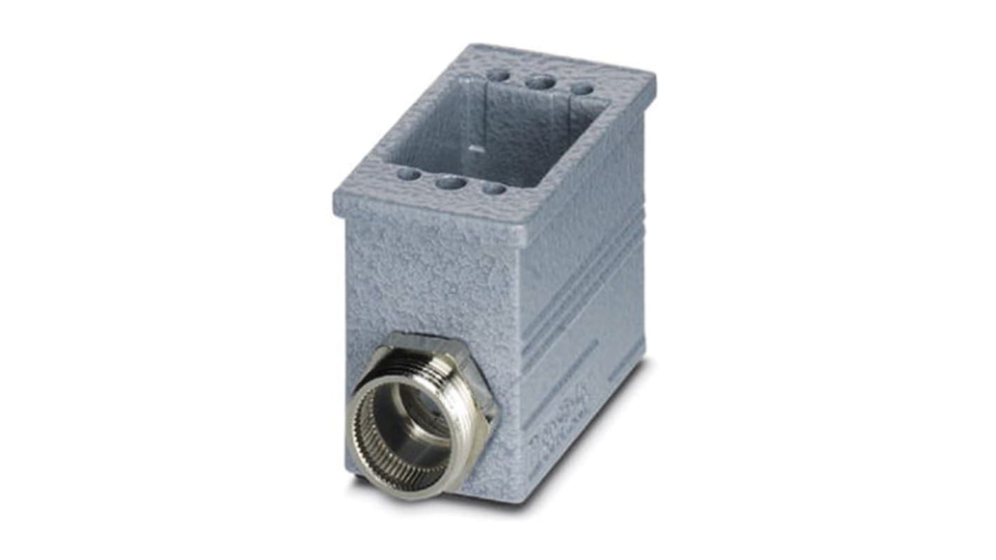 Base para conector industrial Phoenix Contact serie VC-MP-K4, con rosca PG21