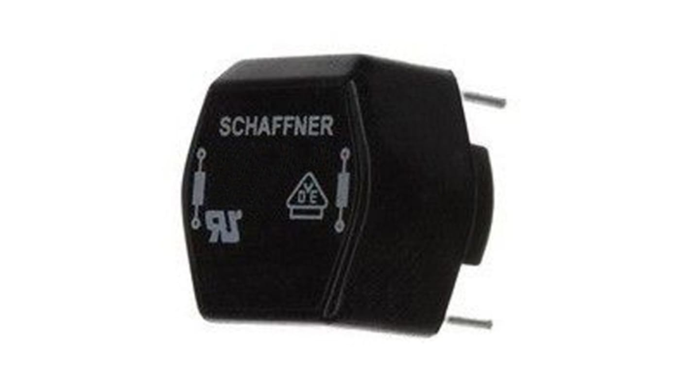 Schaffner 2.375 (Dual Load) mH, 600 (Dual Load) μH Common Mode Choke, Max SRF:2.5 (Single Load) MHz, 7 (Dual Load) MHz,