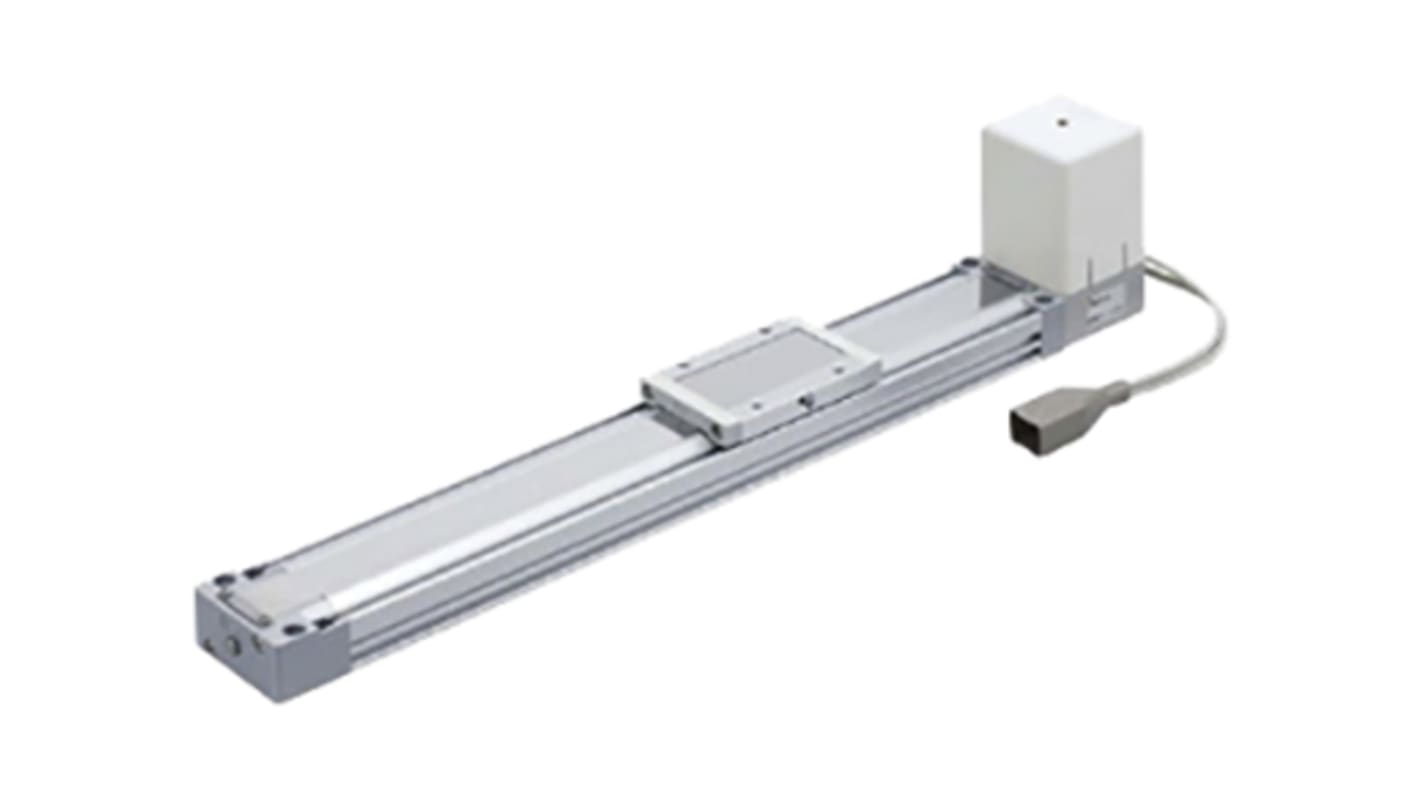 Actuador lineal eléctrico SMC LEM, 24V dc, 60N, 1000mm/s, 300mm