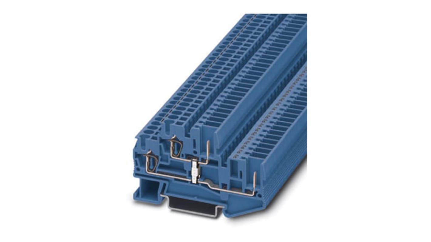 Phoenix Contact 4 Way Pluggable Terminal Block, Plug, Spring Cage Termination