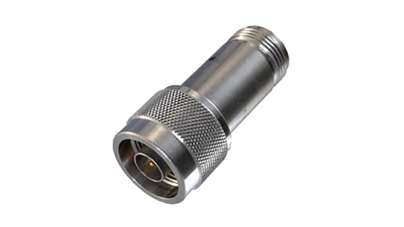 Cinch Connectors HF Dämpfungsglied, N Stecker - N Buchse, 20dB, 50Ω, 12.4GHz, Abgewinkelt