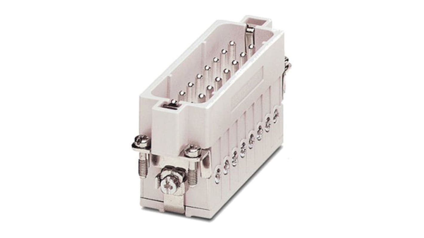 Phoenix Contact 5.08mm Pitch 13 Way Pluggable Terminal Block, Inverted Plug, Cable Mount, Spring Cage Termination