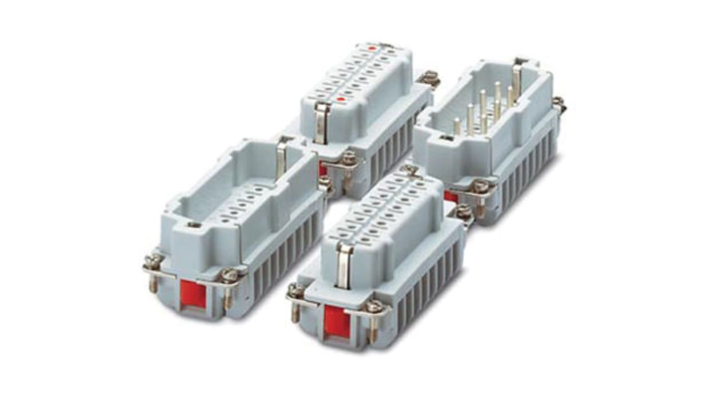 Phoenix Contact 5.08mm Pitch 16 Way Pluggable Terminal Block, Plug, Spring Cage Termination