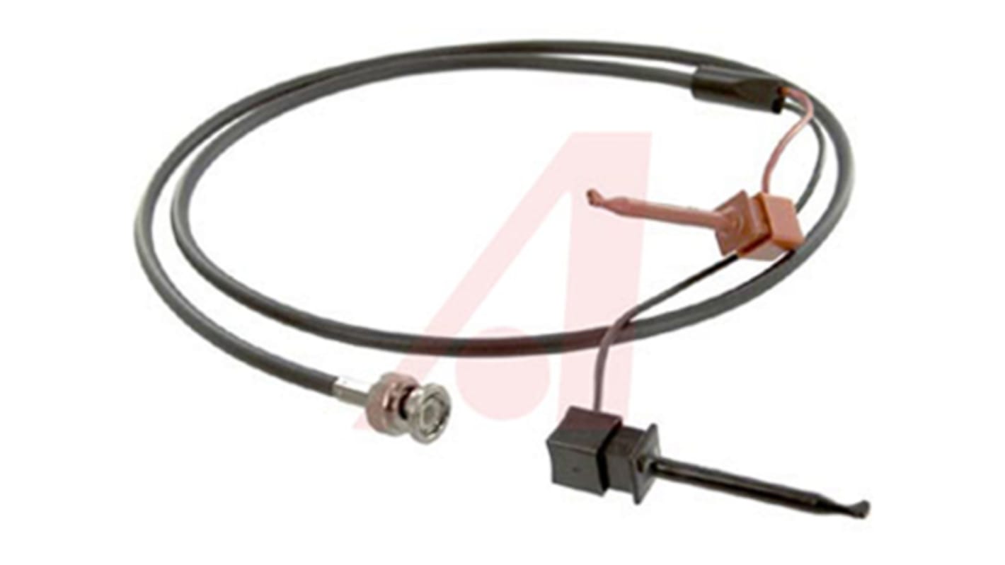 Cable de prueba BNC Mueller Electric de color Negro, Macho, 300V ac, 0.9m