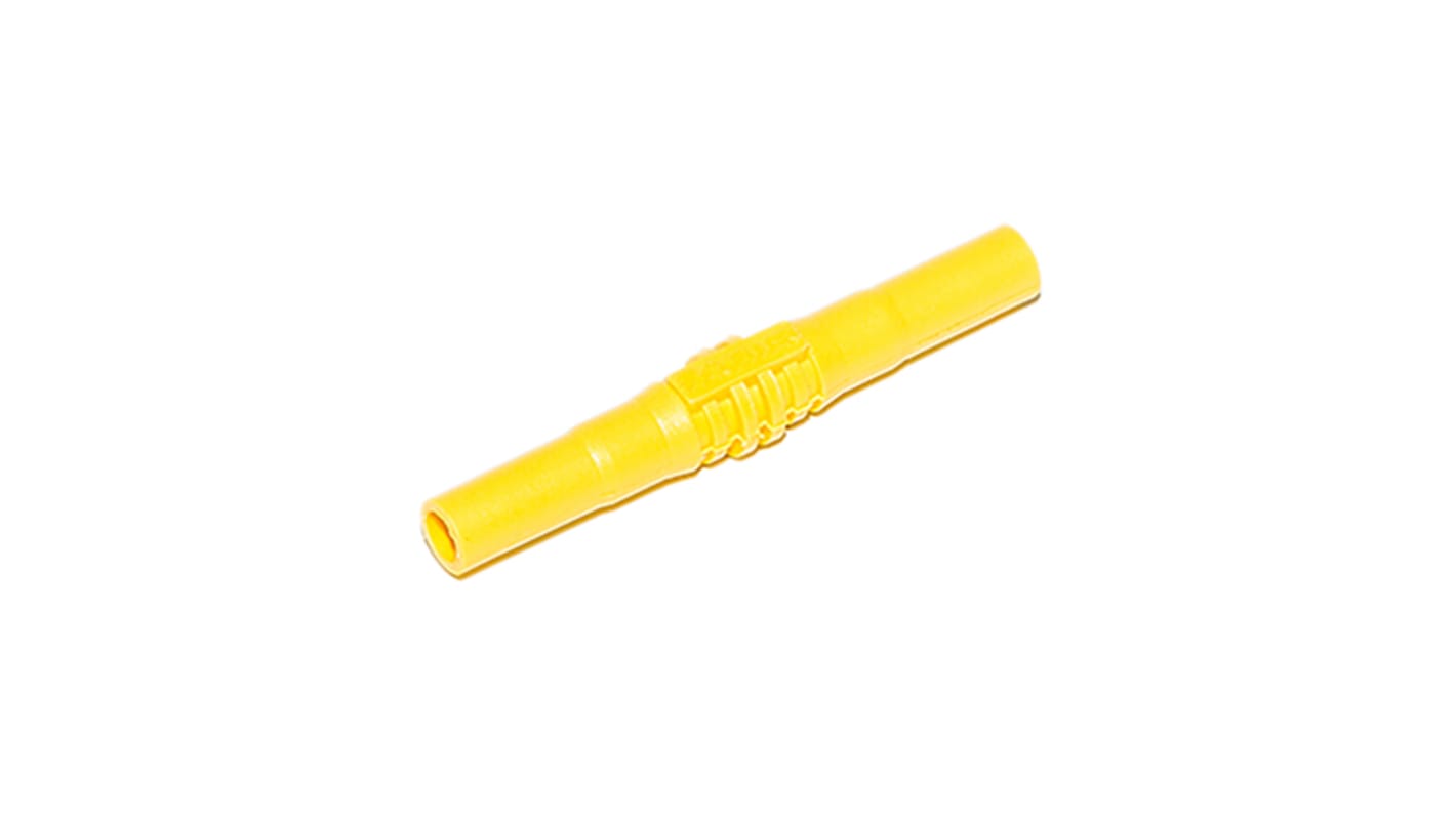 Mueller Electric Yellow Insulated Banana Coupler