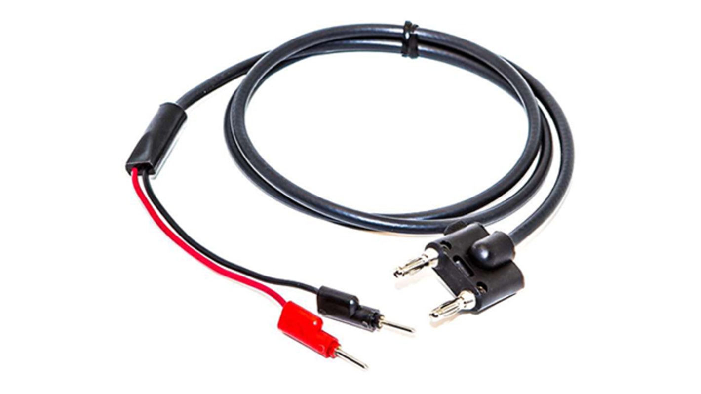 Mueller Electric Test lead, 500V, Black, 90cm Lead Length