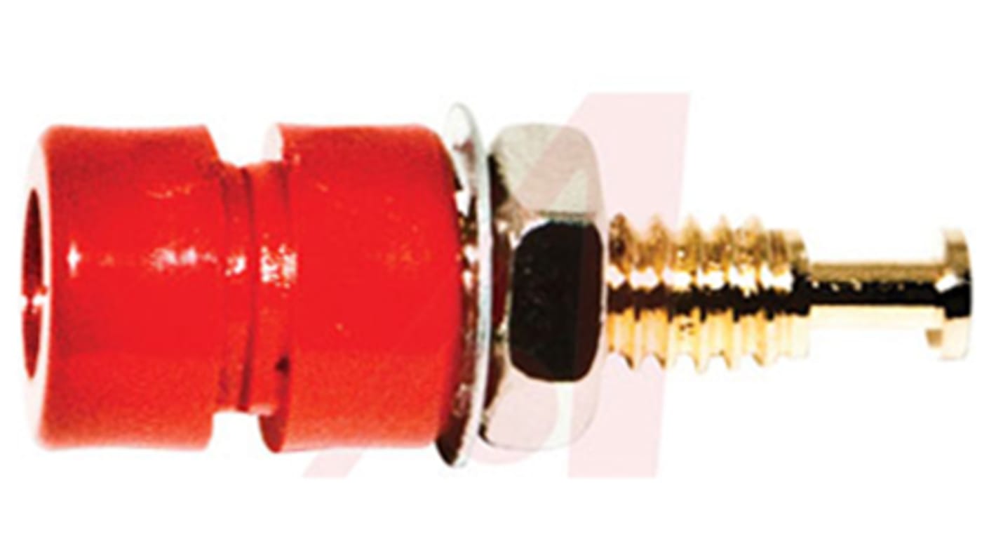 Mueller Electric 2mm Bananenbuchse Rot / 5A