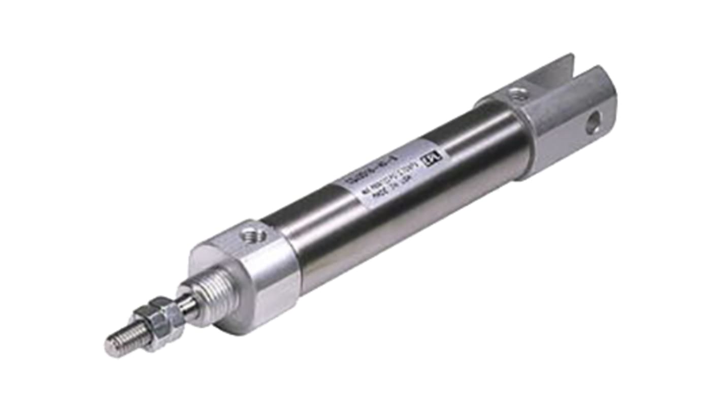 SMC Pneumatic Piston Rod Cylinder - 10mm Bore, 30mm Stroke, Double Acting