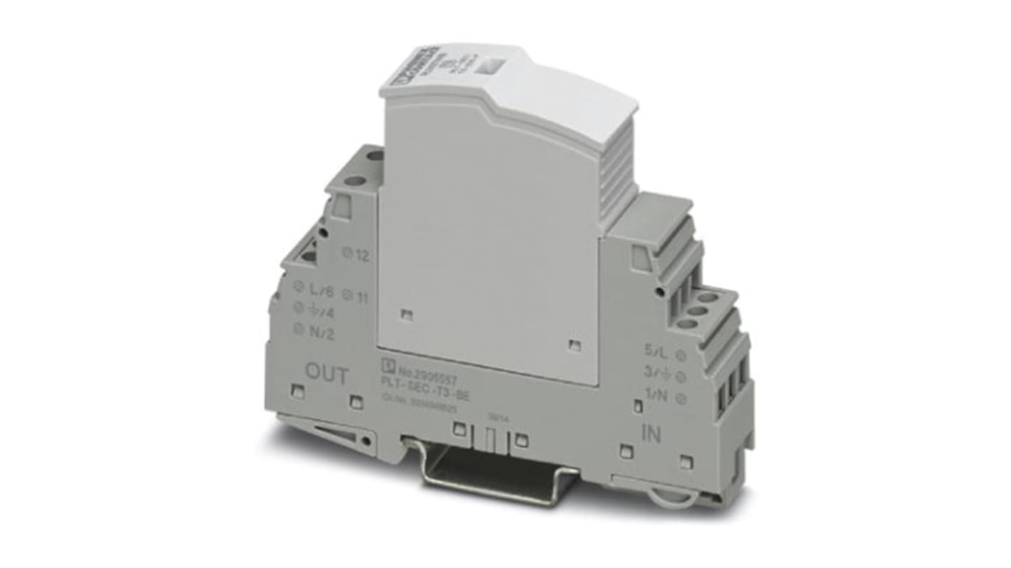 1 Phase Industrial Surge Protector, ≤0.95 kV, DIN Rail Mount