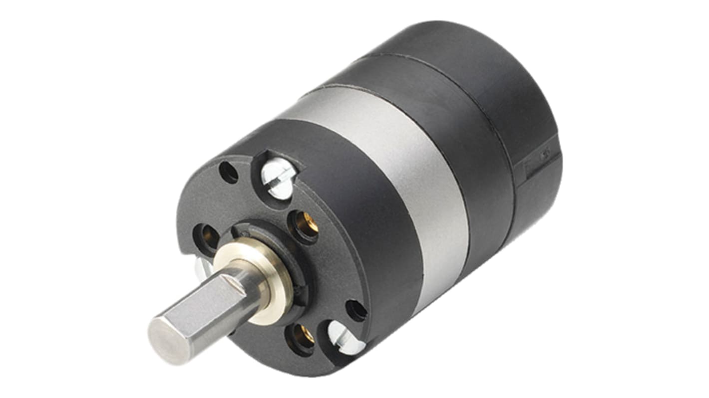 Portescap Planetary Gearbox, 111:1 Gear Ratio, 2 Nm Maximum Torque, 5000 (Input)rpm Maximum Speed