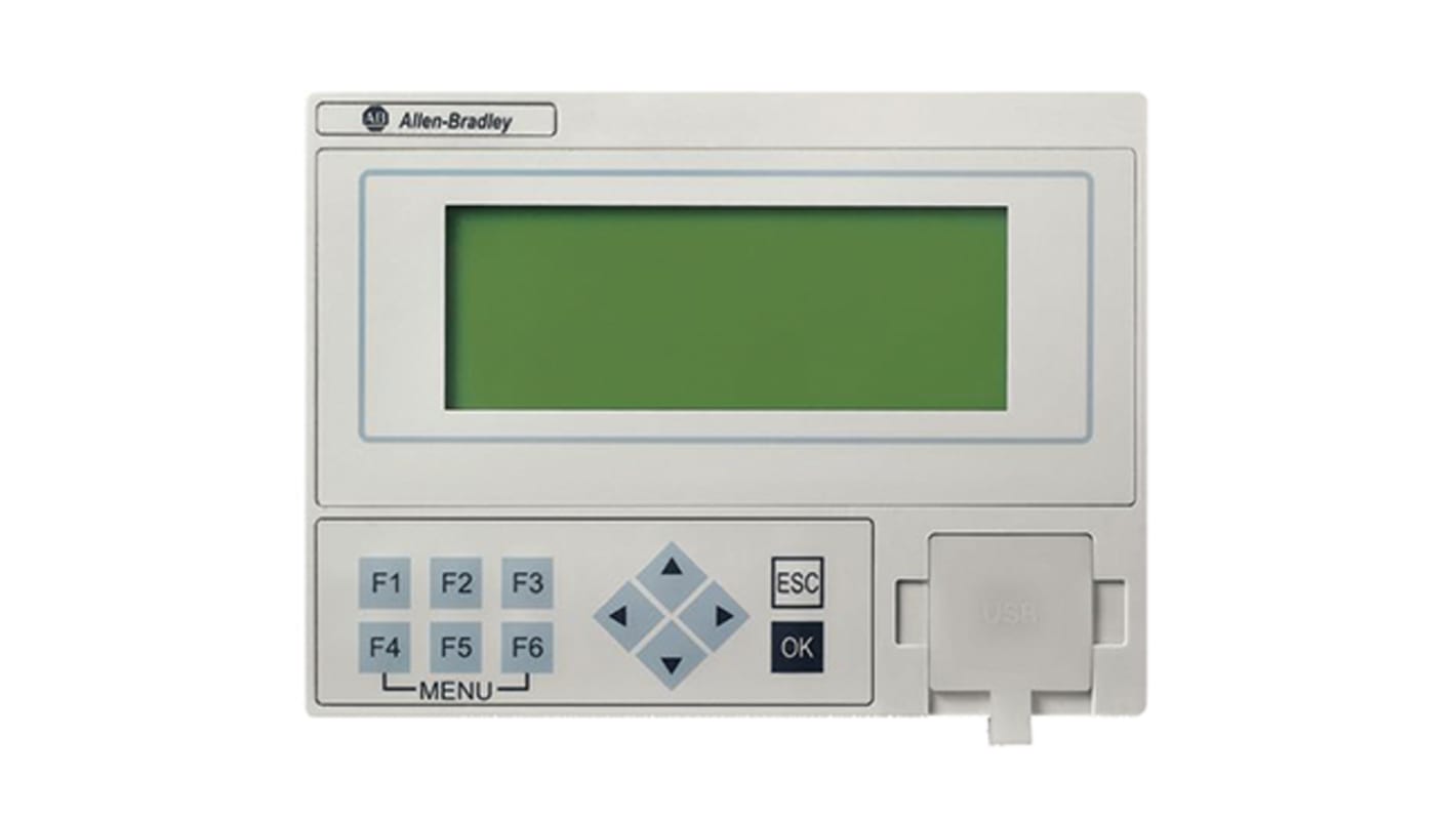 Allen Bradley Displaymodul, til brug med Micro820-kontroller