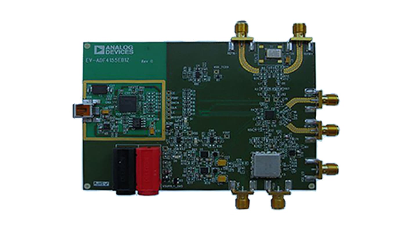 Analog Devices Kiértékelőkártya, EV-ADF4155EB1Z, PLL frekvenciaszintetizátor ADF4155 Kiértékelőkártya