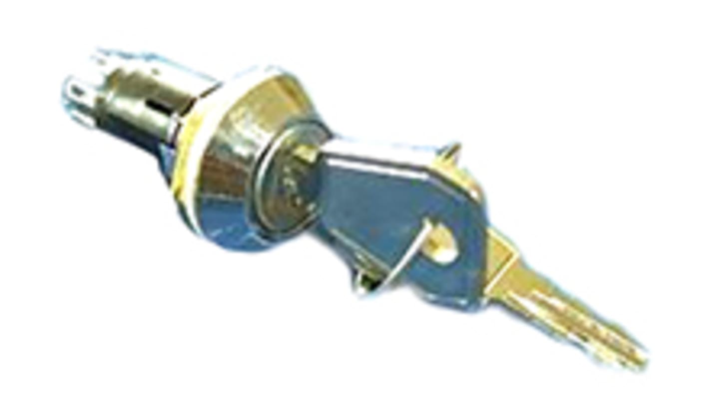 WRL5FD2RS IP66, IP67 Keylock Switch, SPST, 1 A 115 V ac 3Way