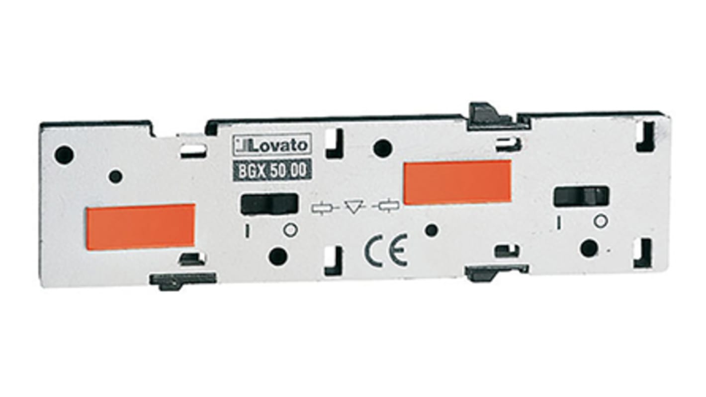 Enclavamiento mecánico Lovato BG, para uso con Minicontactores serie BG, (excepto BG..L)