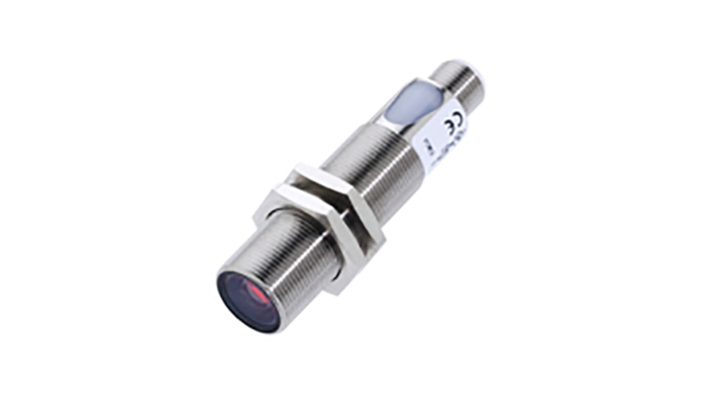 BALLUFF Through Beam Photoelectric Sensor, Barrel Sensor, 20 m Detection Range